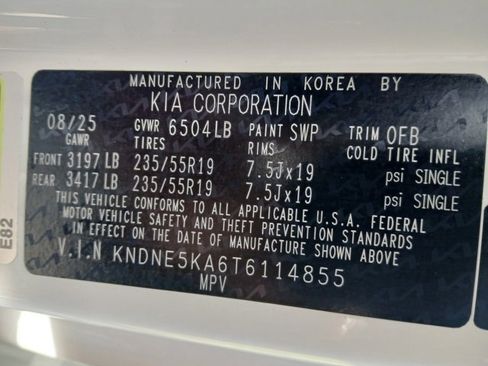 New 2026 Kia Carnival SX Prestige image 18