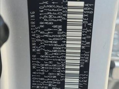 New 2026 Toyota Corolla SE image 24