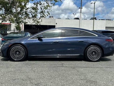 Used 2022 Mercedes-Benz EQS 450+ Sedan w/ AMG Line Exterior image 7
