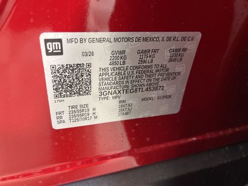 New 2026 Chevrolet Equinox RS AWD/4WD image 24