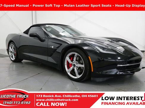 Used 2014 Chevrolet Corvette Stingray Convertible w/ 3LT Preferred Equipment Group RWD image 1