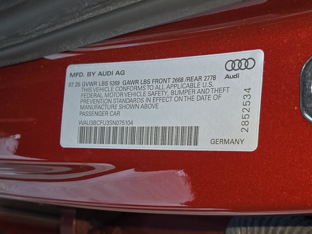 Used 2025 Audi A5 Prestige AWD/4WD image 37