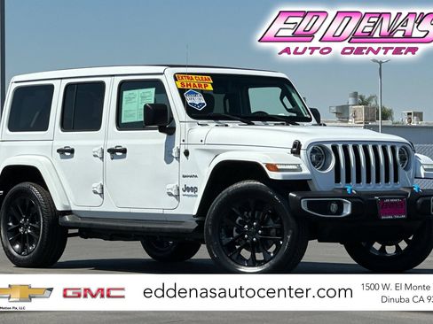 Used 2022 Jeep Wrangler Unlimited Sahara AWD/4WD image 1