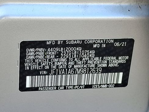 Used 2021 Subaru WRX AWD/4WD image 26