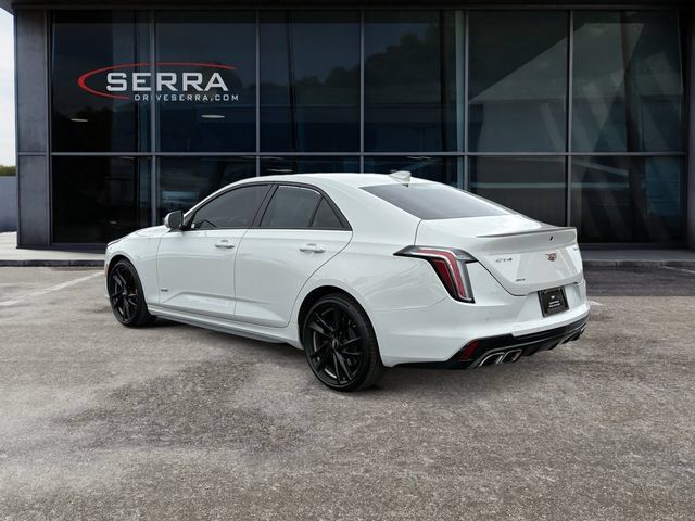 Used 2023 Cadillac CT4 V w/ LPO, Bronce Accent Package AWD/4WD image 3
