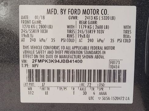 Used 2018 Ford Edge Titanium FWD image 33