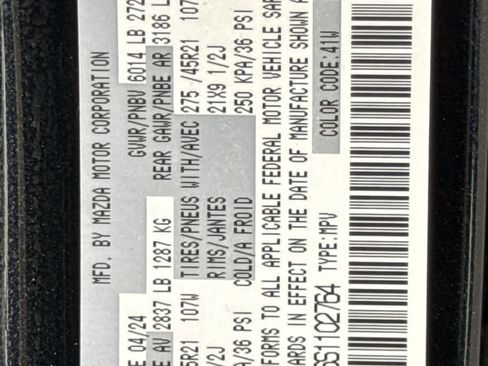 Certified 2025 MAZDA CX-70 3.3 Turbo S w/ Premium Plus image 22