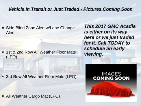 Used 2017 GMC Acadia SLE w/ Driver Alert Package I AWD/4WD image 4