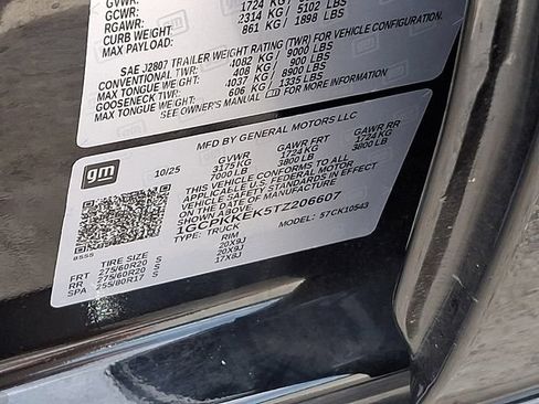Used 2026 Chevrolet Silverado 1500 LT AWD/4WD image 26