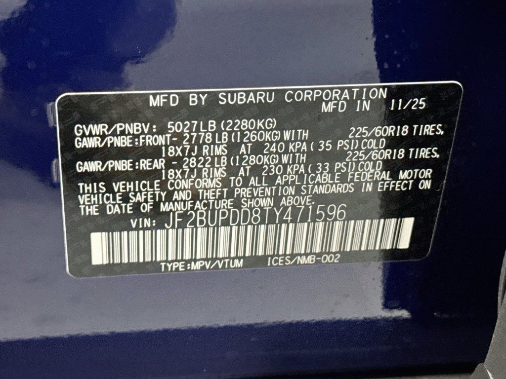 Certified 2026 Subaru Outback Limited AWD/4WD image 32