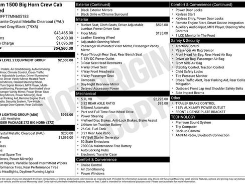 Used 2021 RAM 1500 Big Horn AWD/4WD image 28