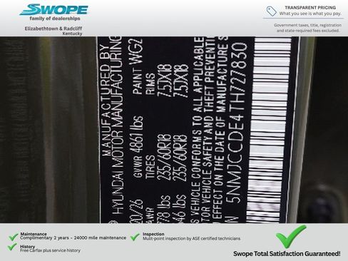 New 2026 Hyundai Tucson SEL AWD/4WD image 26