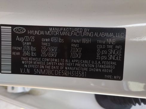 Certified 2024 Hyundai Tucson SEL AWD/4WD image 30