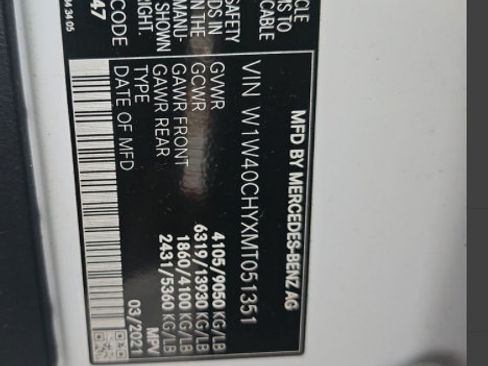 Used 2021 Mercedes-Benz Sprinter 2500 image 11