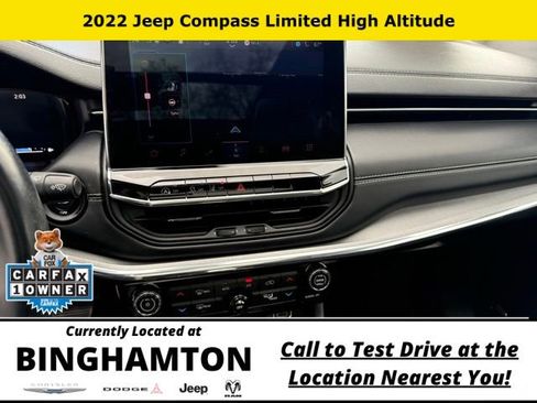 Used 2022 Jeep Compass High Altitude AWD/4WD image 19