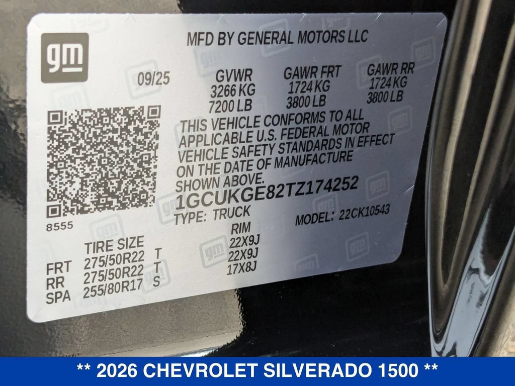 New 2026 Chevrolet Silverado 1500 LTZ w/ LTZ Premium Package AWD/4WD image 46