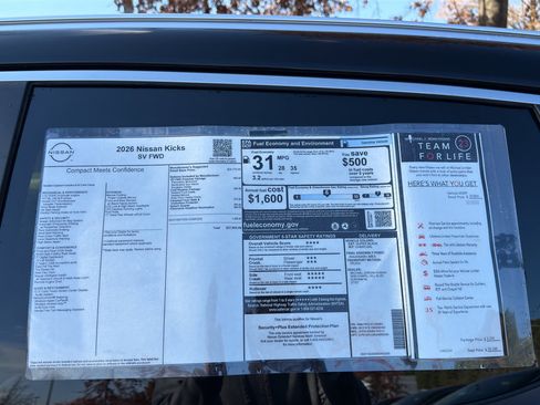 New 2026 Nissan Kicks SV w/ SV Premium Package image 12