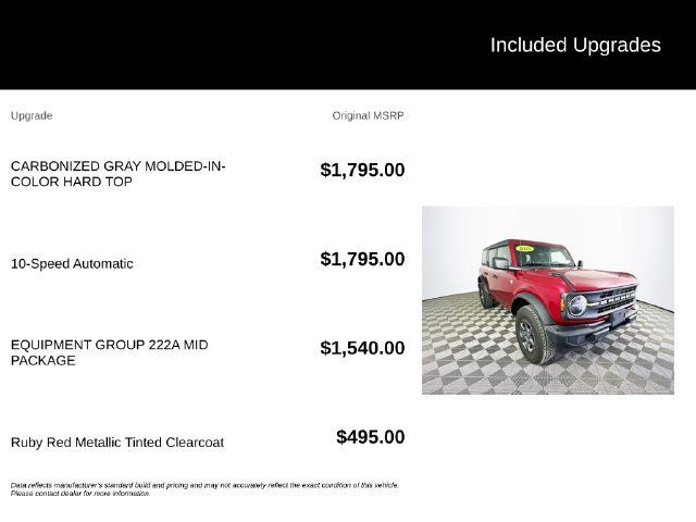 Used 2025 Ford Bronco Big Bend AWD/4WD image 6