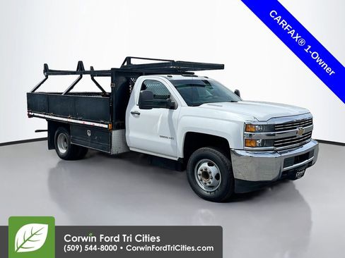 Used 2015 Chevrolet Silverado 3500 W/T RWD image 1