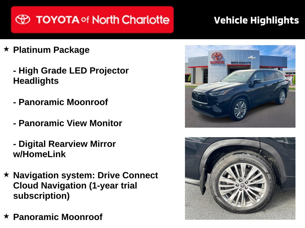 Used 2023 Toyota Highlander Platinum FWD image 4
