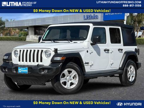Used 2022 Jeep Wrangler Unlimited Sport AWD/4WD image 1