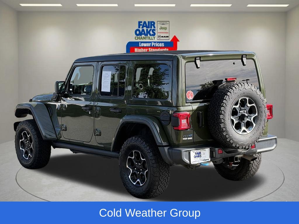 Certified 2023 Jeep Wrangler Unlimited Rubicon 4xe w/ Cold Weather Group AWD/4WD image 10
