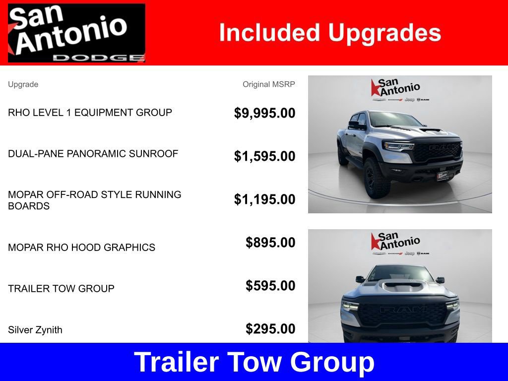New 2026 RAM 1500 RHO w/ RHO Level 1 Equipment Group AWD/4WD image 7