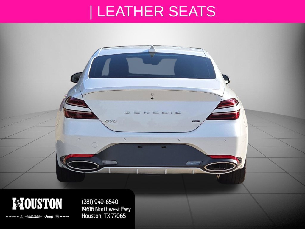 Used 2023 Genesis G70 3.3T w/ Sport Prestige Package RWD image 5