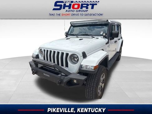 Used 2019 Jeep Wrangler Unlimited Sahara w/ Safety Group AWD/4WD image 1