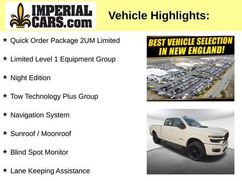 Used 2025 RAM 3500 Limited AWD/4WD image 3