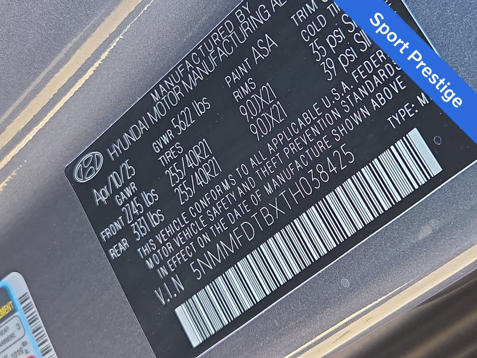 Certified 2026 Genesis GV70 2.5T Sport Prestige AWD/4WD image 25