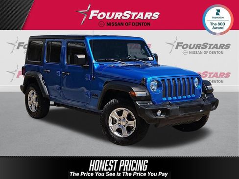 Used 2022 Jeep Wrangler Unlimited Sport AWD/4WD image 1