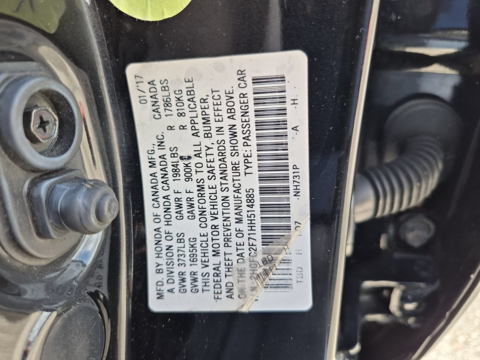 Used 2017 Honda Civic EX image 23
