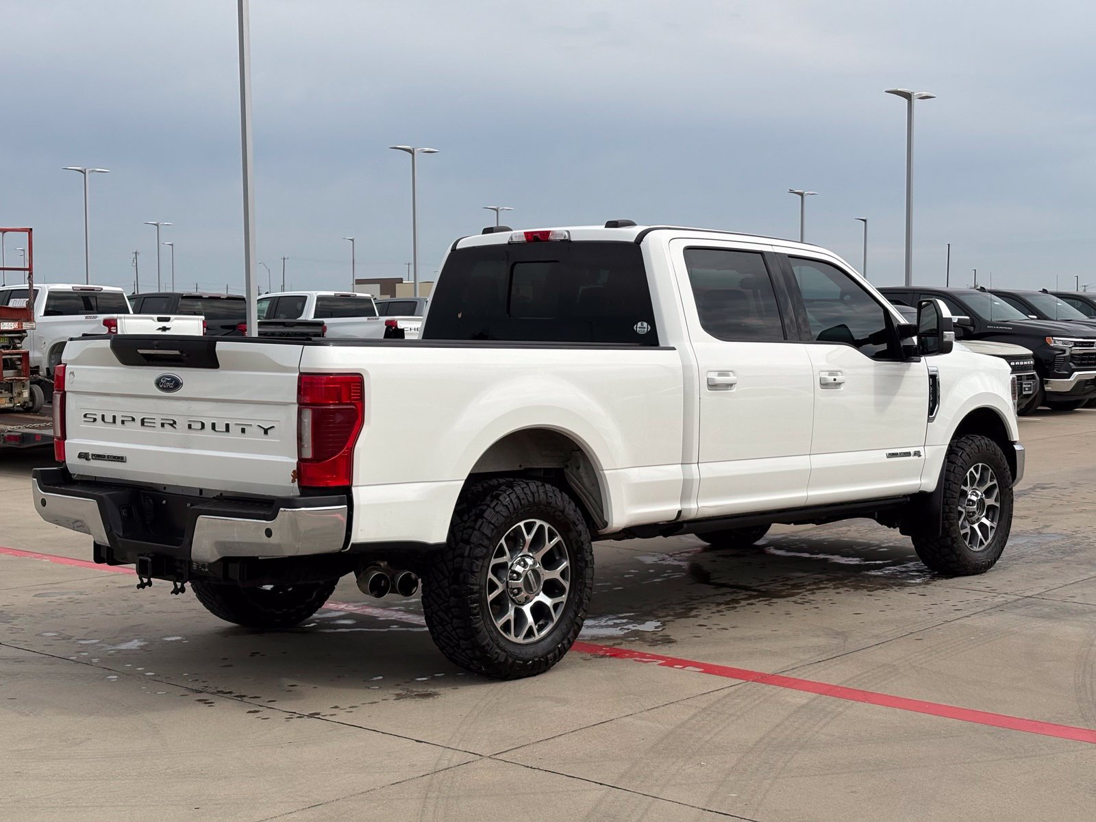 Used 2020 Ford F250 Lariat w/ Lariat Ultimate Package AWD/4WD image 7