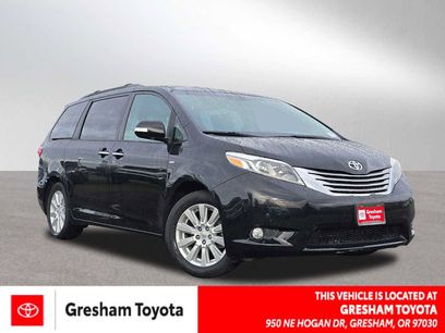 Used 2017 Toyota Sienna Limited Premium
