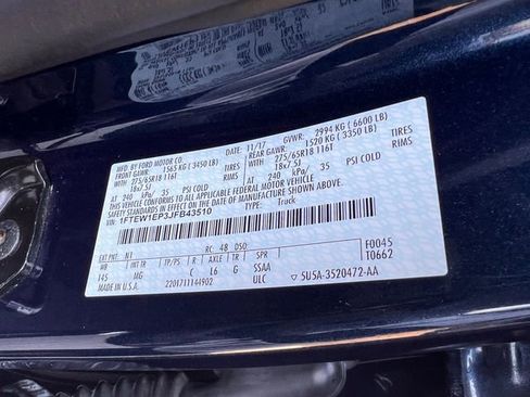 Used 2018 Ford F150 XLT w/ Equipment Group 302A Luxury AWD/4WD image 33