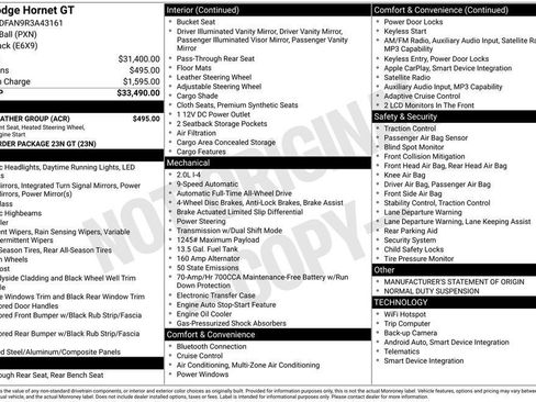 Used 2024 Dodge Hornet GT w/ Cold Weather Group AWD/4WD image 28