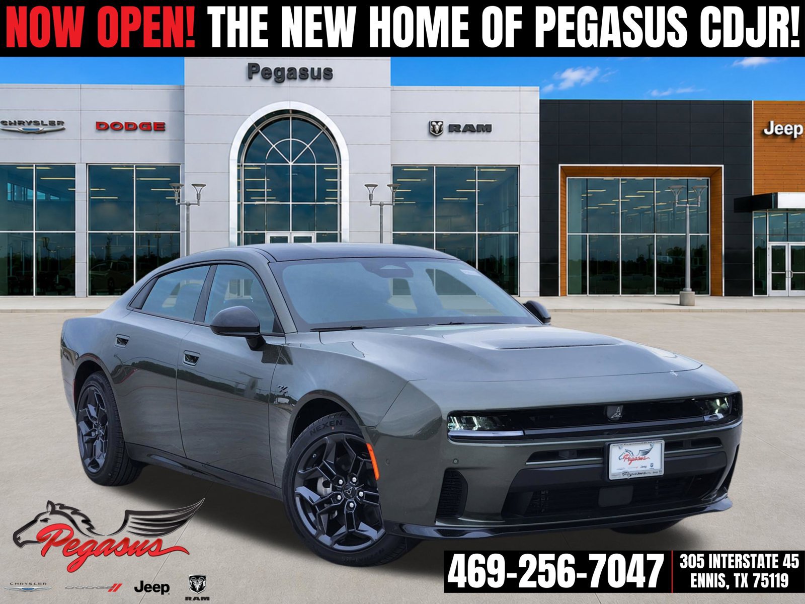 New 2026 Dodge Charger R/T w/ Driver Convenience Group AWD/4WD 360° Tour