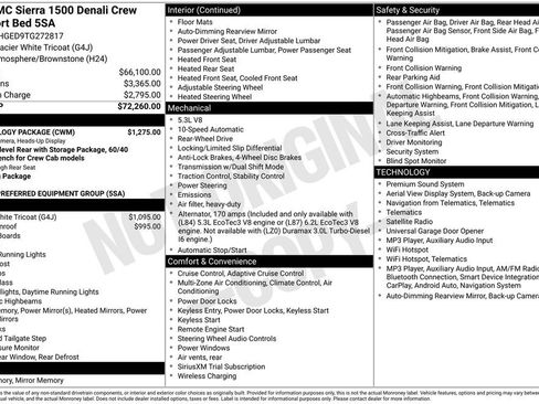 Used 2026 GMC Sierra 1500 Denali w/ Technology Package RWD image 44