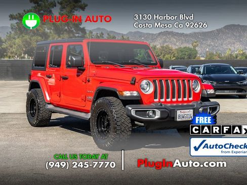Used 2021 Jeep Wrangler Unlimited Sahara image 5
