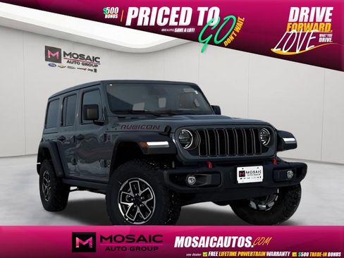 New 2026 Jeep Wrangler Unlimited Rubicon w/ Steel Bumper Group AWD/4WD image 1