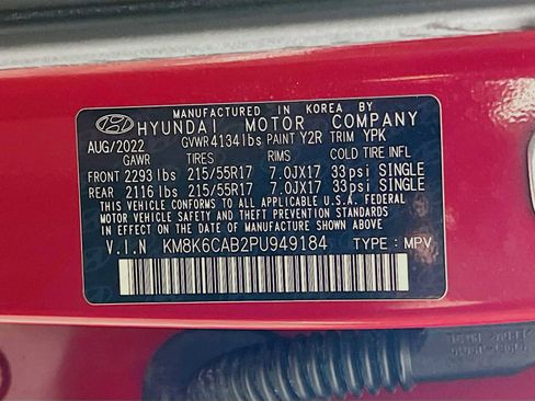Certified 2023 Hyundai Kona SEL AWD/4WD image 30