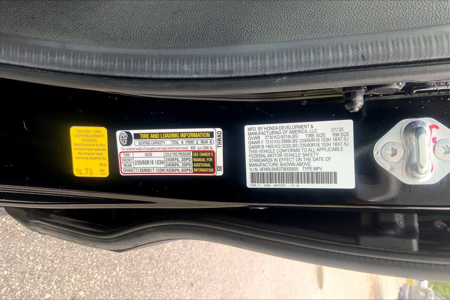 Used 2026 Honda Odyssey EX-L image 32