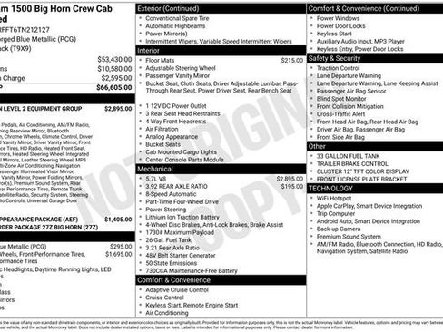New 2026 RAM 1500 Big Horn AWD/4WD image 3