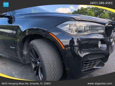 Used 2018 BMW X6 xDrive50i w/ M Sport Package AWD/4WD image 9