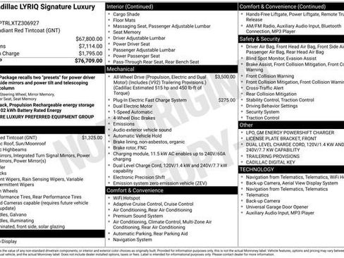 New 2026 Cadillac Lyriq Signature Luxury image 28