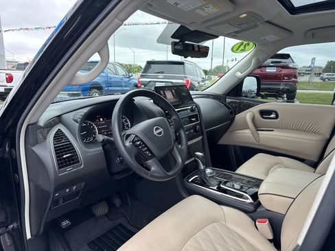 Used 2021 Nissan Armada Platinum w/ Captain's Chairs Package AWD/4WD image 12