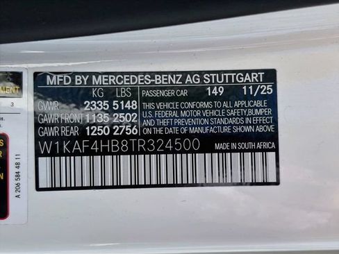 Certified 2026 Mercedes-Benz C 300 4MATIC Sedan image 18