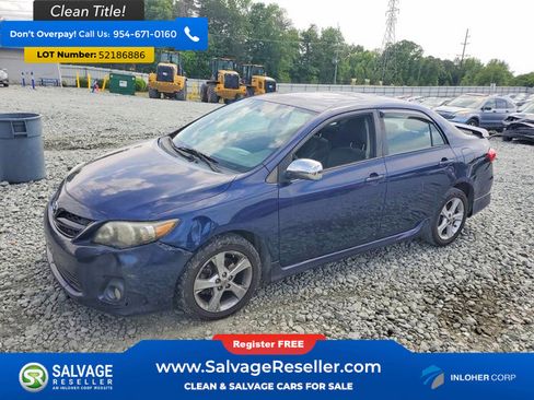 Used 2011 Toyota Corolla S FWD image 1