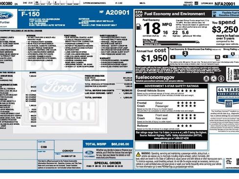 Used 2022 Ford F150 Lariat w/ Equipment Group 502A High AWD/4WD image 25